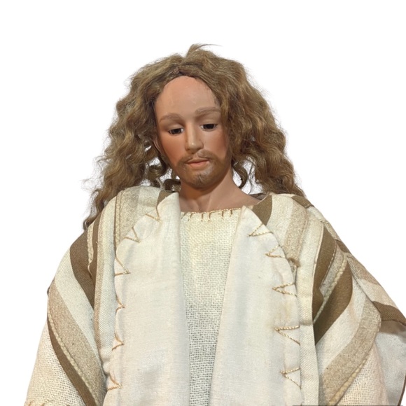 Ashton-Drake Galleries I am The Good Shepherd (Jesus Doll With Display 1995) - Picture 2 of 4